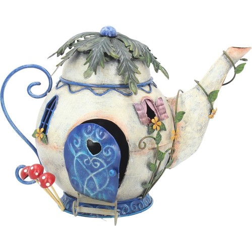 Tubby teapot fairy house - teapot',