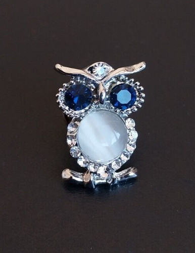 Owl brooch - owl,
