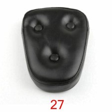Universal Moto Black Backrest Cushion Pad for Choppers Kawasaki Suzuki Yamaha T9