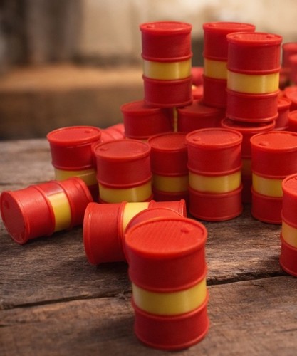 Oil drums barrels 1 50 - 25, 1:50