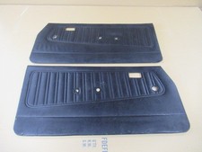 Ford Escort mk2 Door Trims, pair, black ,2-Door, Original Ford.