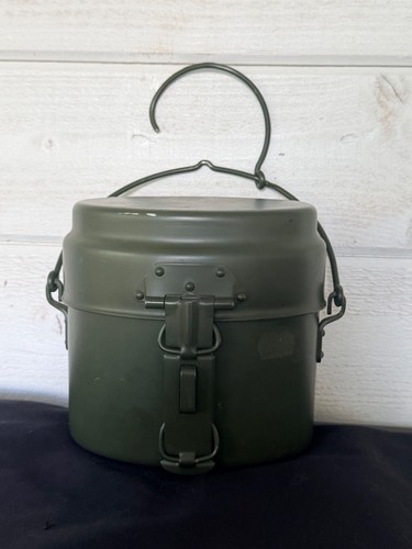 Vintage swedish army mess kit - army,