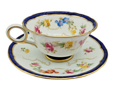 Vintage Cobalt Blue and Gold