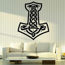 Viking Hammer Wall Sticker