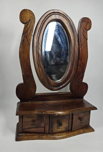 Antique dressing table mirror - antique,