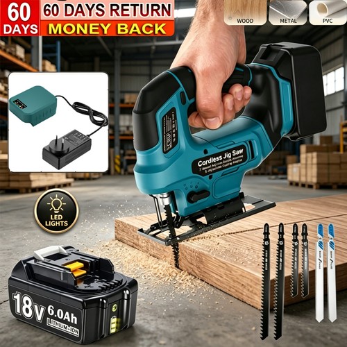 Cordless jig saw - 6, blades