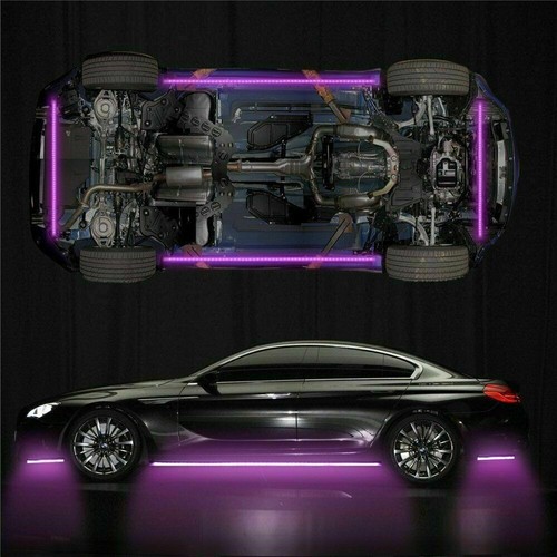 Rgb led under car tube - car,