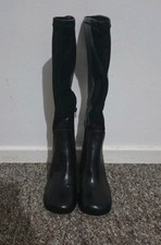 Black Topshop Knee High Boots