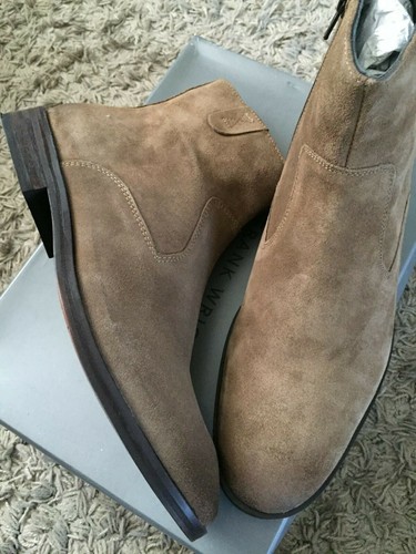 Mens suede ankle boots - suede, by