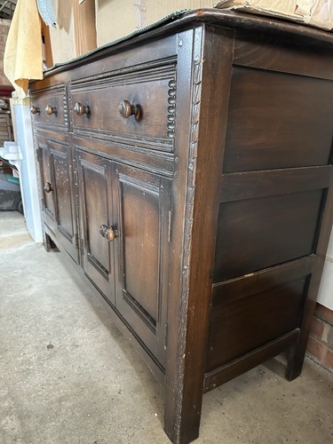 Large oak sideboard used - oak,