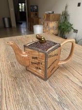 Early 1989 Paul Cardew South West Ceramics Teapot. Tea Chest For The Tea Council