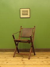 Campaign Chair Antique Leather