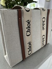 Designer Beige Medium Tote Bag, Faux Leather Handles