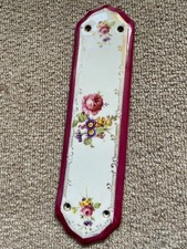 Vintage Finger Plate Door Push
