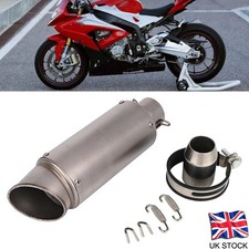2'' 51mm Universal Motorcycle Exhaust Slip For SUZUKI HONDA YAMAHA AKRA BIKE UK