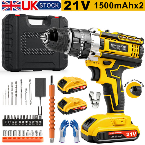 Battery cordless drill 21v - 2,