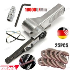 Air Belt Sander 10mm Finger Power File With 25 Piece Sanding Belt DHL