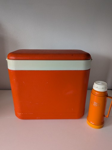Cool box orange - orange,, camping