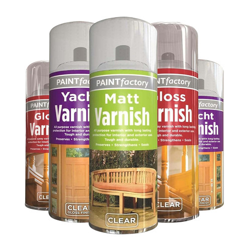 Clear varnish spray - varnish,