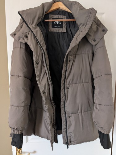 Zara women grey hooded - zara, women’s