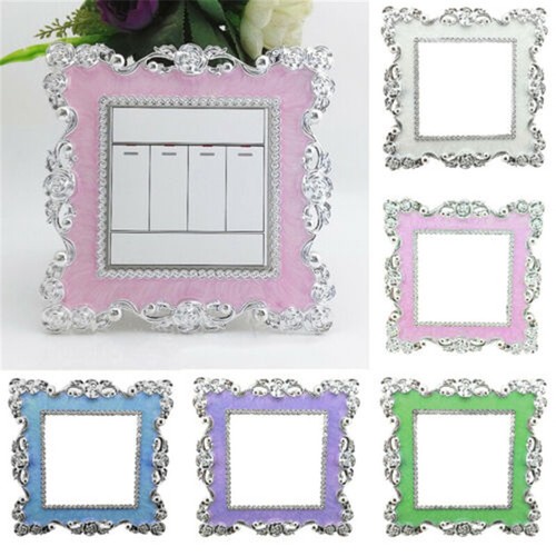 Resin single light switch - single,