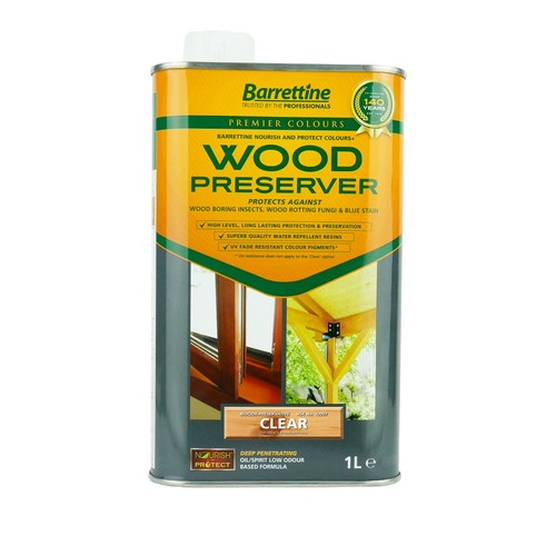 Barrettine wood preserver - wood,