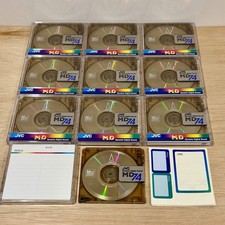 10x JVC 74 Min Minidiscs ~