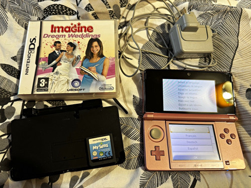 Nintendo 3ds pink handheld - nintendo,