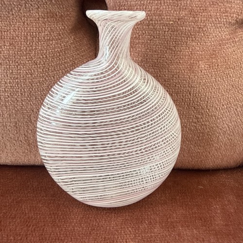 1970 murano glass - glass, vase