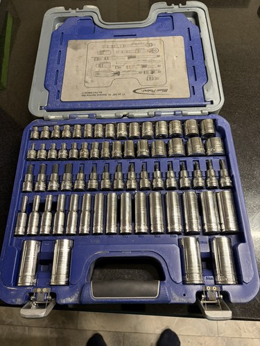 Blue point 77pc socket - blue,