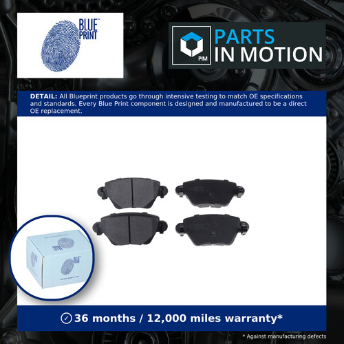 Brake pads set - set, fits