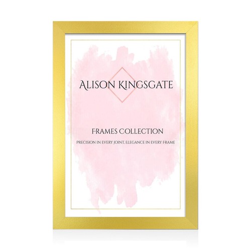 Gold picture frames modern - gold,