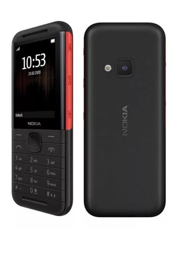 Nokia 5310 white black full - 5310, white/black