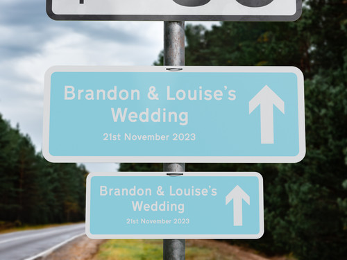 Personalised metal wedding - personalised,
