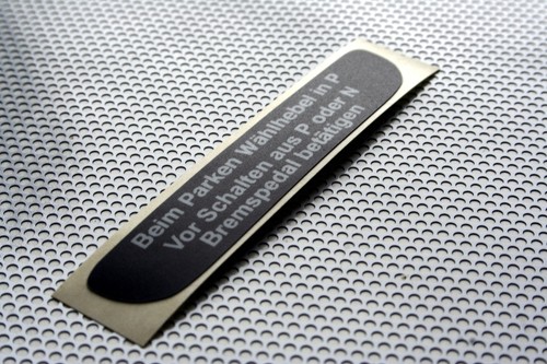Sticker automatic shift - , gate
