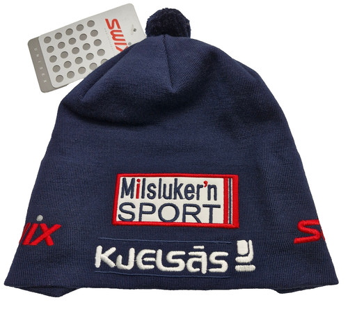 Swix beanie hat blue nordic - hat,