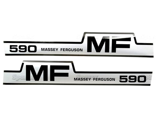 Bonnet decal set for massey - decal,
