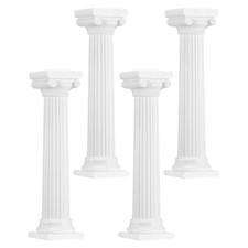 4 Pcs Plastic Cake Pillars