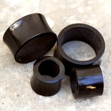 PAIR of Buffalo Horn Tunnel