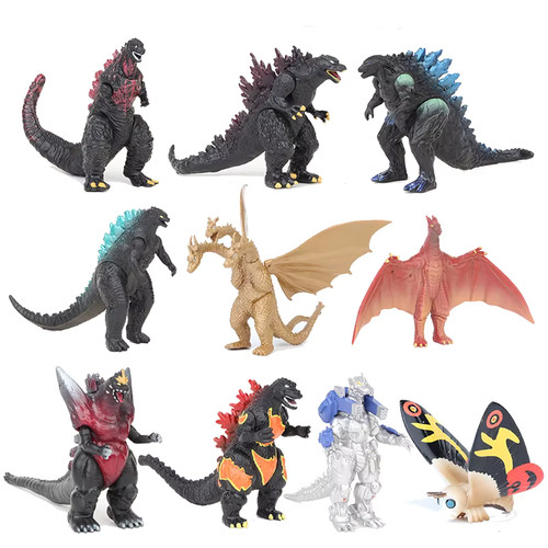 10pcs godzilla king the - godzilla,