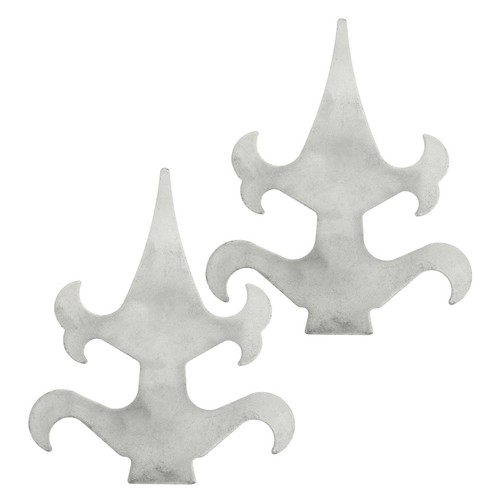 2pcs fence iron finials - ,