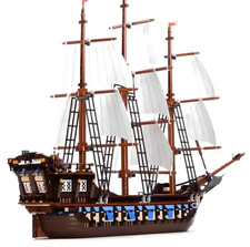 *NEW* UNBRANDED 10210 MOC Imperial Flagship Building Blocks Pirates Ship 1664pcs