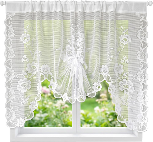 Piece net curtains lace - piece,