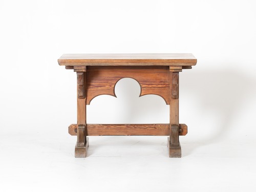 Gothic revival pitch pine - revival,