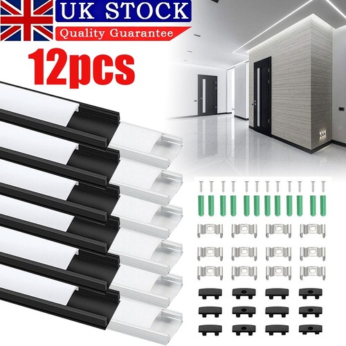 12pack black led - x, 1m