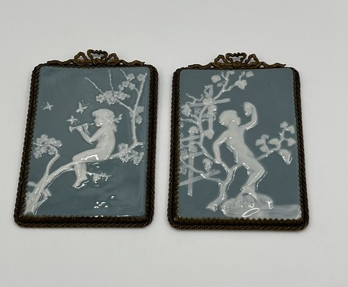 Pair antique camille - antique,