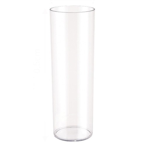 Clear flower vase acrylic - clear,