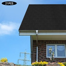 21-Piece Asphalt Roof Shingles, Durable Waterproof Tiles 100×33.3cm