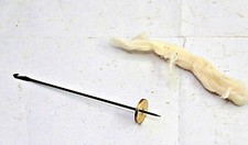 Traditional Brass & Iron Drop Spindle Takli, Spinning Mastery-Brass Drop Spindle