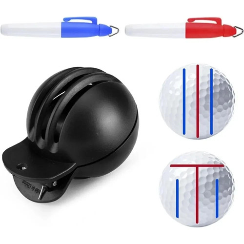 Golf ball liner marker - marker, pen